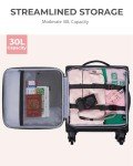 BAGSMART 16-Inch Underseat Carry-On Luggage
