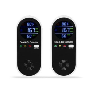 Travel Safe: 4-in-1 Gas & CO Detector Set