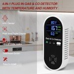 Travel Safe: 4-in-1 Gas & CO Detector Set