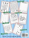 Airplane Activity Book for Kids 4-8 Years