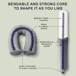 Dot&Dot Twist Memory Foam Travel Pillow