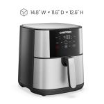 Touch Air Fryer XL 8-Qt Family Size Digital