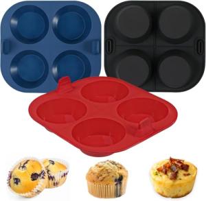 Silicone Air Fryer Muffin Pan Set - 3 Pcs