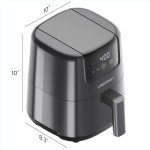 Chefman 2 Qt Digital Mini Air Fryer - Grey