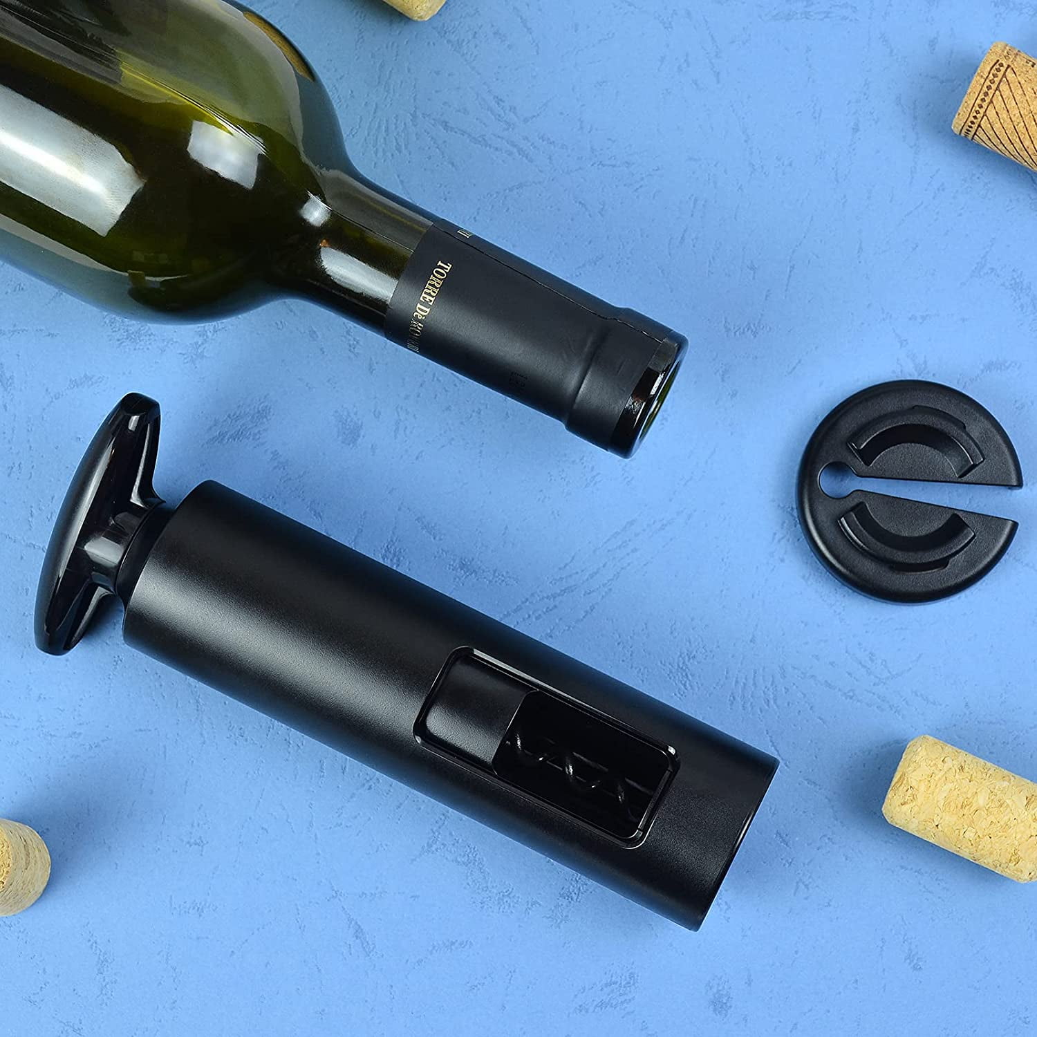 JOJOIN Manual Wine Opener with Foil Cutter