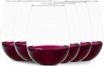 Set of 6 Ravenscroft Stemless Wine Glasses