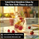 Set of 6 Ravenscroft Stemless Wine Glasses