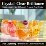 Set of 6 Ravenscroft Stemless Wine Glasses