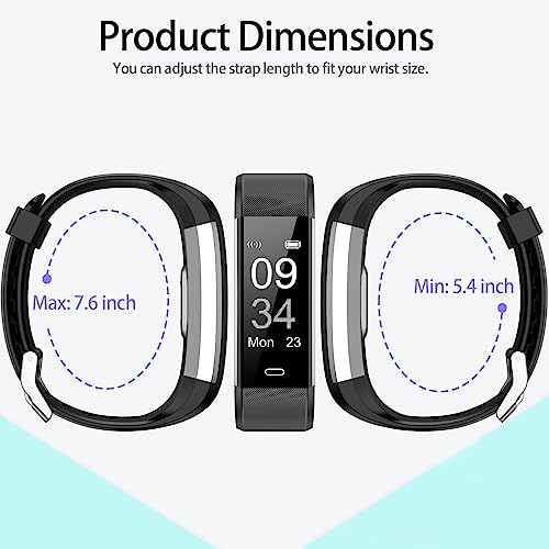 Kummel Waterproof Fitness Tracker with Heart Rate Monitor