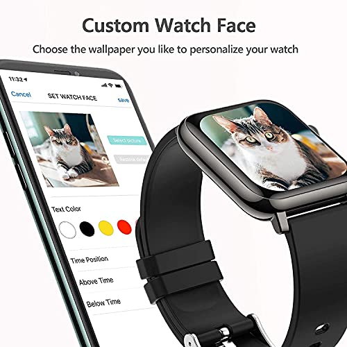 KALINCO Smart Watch with Fitness Tracker & Heart Rate