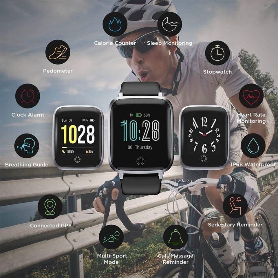 Bluetooth Smart Watch with Heart Rate Tracker