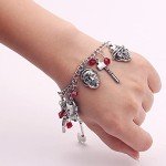 Creepy Ghost Baby Charm Bracelet for Horror Fans