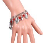 Creepy Ghost Baby Charm Bracelet for Horror Fans