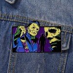 Michael Myers Enamel Brooch for Horror Fans