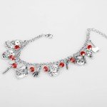 Creepy Ghost Baby Charm Bracelet for Horror Fans