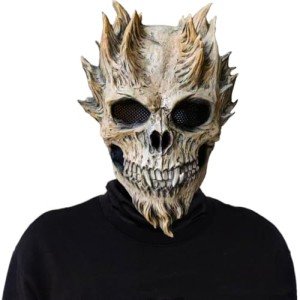 Realistic Skull Mask for Halloween & Cosplay Fun