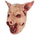 Realistic Horror Pig Mask for Halloween Costume