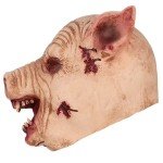 Realistic Horror Pig Mask for Halloween Costume
