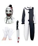 Pigmiss Adult Clown Costume for Halloween Horror