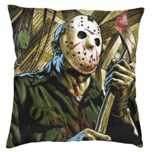 Jason Voorhees Scary Cushion Cover | Horror Decor