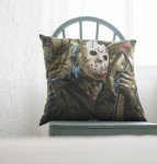 Jason Voorhees Scary Cushion Cover | Horror Decor
