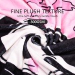 Snycler Scary Face Pink Ghost Blanket