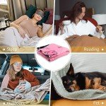 Snycler Scary Face Pink Ghost Blanket