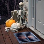 Spooky Clown Halloween Door Mat - Anti-Slip Design