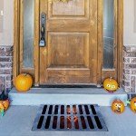 Spooky Clown Halloween Door Mat - Anti-Slip Design