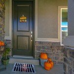 Spooky Clown Halloween Door Mat - Anti-Slip Design