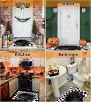 Creepy 3D Skeleton Halloween Doormat for Decor