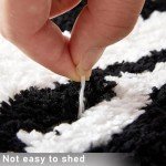 Scary Skull Knife Horror Rug for Any Room