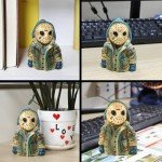 Creepy Horror Movie Gnome Statues for Halloween