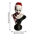 Evil Clown Bust Statue - Terrifier Horror Decor