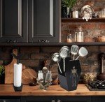Gothic Coffin Utensil Holder for Spooky Kitchens