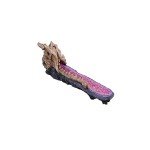 Purple Skeletal Slumber Incense Burner by Nemesis Now