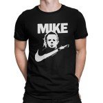 Mike Horror Halloween Scary Unisex T-Shirt - Black