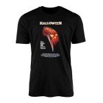 Myers Mask Halloween Dagger Black T-Shirt