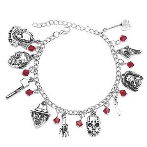 Creepy Ghost Baby Charm Bracelet for Horror Fans