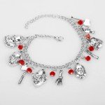 Creepy Ghost Baby Charm Bracelet for Horror Fans