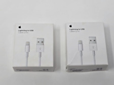 2-Pack Genuine Apple 2 Meter Lightning Cables