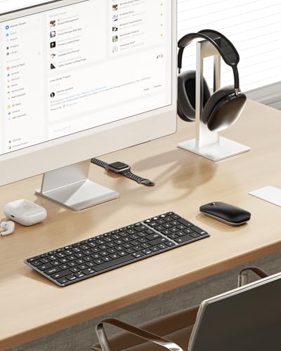 Rechargeable Bluetooth Keyboard and Mouse for Mac