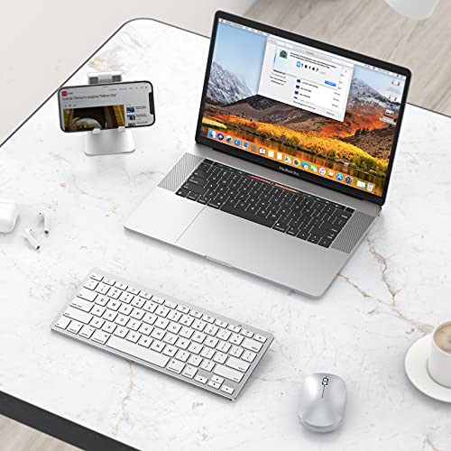 OMOTON Compact Bluetooth Keyboard for Mac Devices