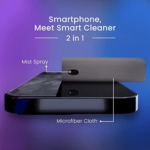 EVEO 2-in-1 Screen Cleaner Spray and Wipe