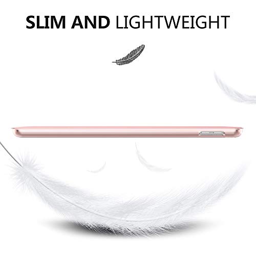 Moko Slim Stand Case for iPad 10.2 Rose Gold