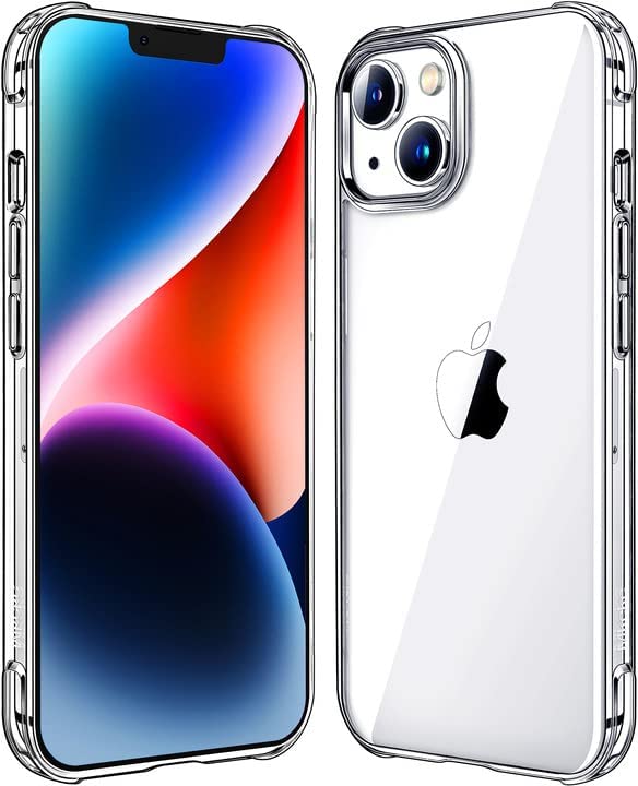 Mkeke Clear Shockproof Case for iPhone 13/14