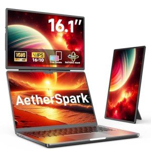 Portable 16.1" FHD Laptop Screen Extender