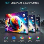 Portable 16.1" FHD Laptop Screen Extender