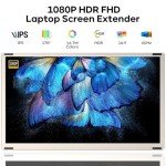 15.6" Portable Laptop Screen Extender - 1080P FHD