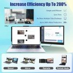 KEFEYA 14" FHD Portable Dual Screen Monitor